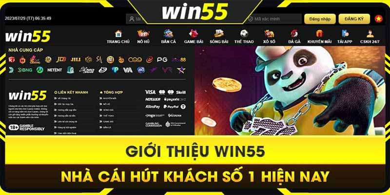 Những thông tin cơ bản về thương hiệu Win55